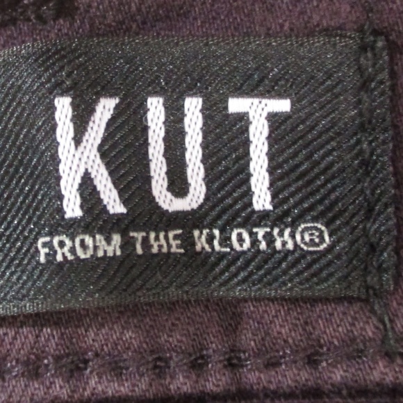 Kut From The Kloth Jeans Women's 8 Purple Donna High Rise Ankle Skinny Denim - Picture 6 of 10